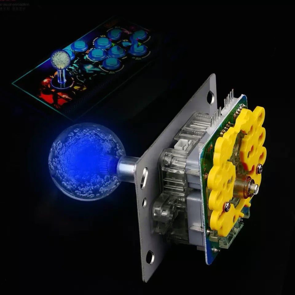 Colorful Fishing Machine Doll Gorgeous Crystal Rocker Game Machine Accessories