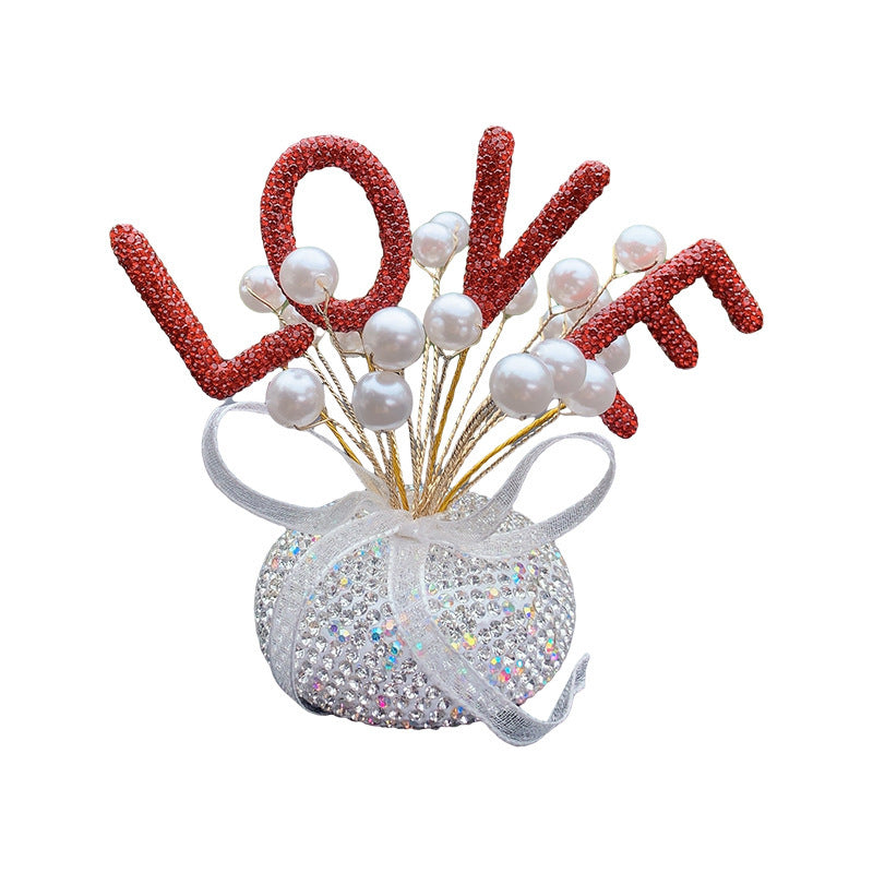 Innovative Car Decoration Vehicle Center Console Diamond Star Decoration Ornaments