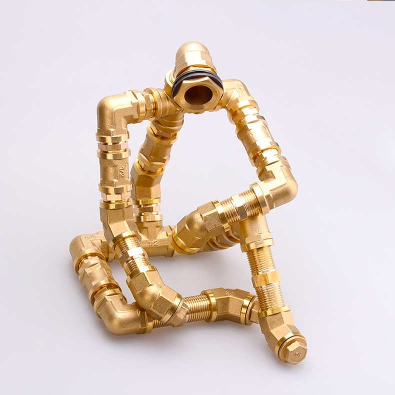 4-tap 6-minute Copper Reducing Pipe Plumbing Accessories