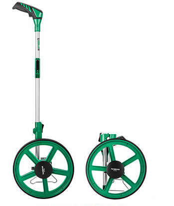 Tuosen Hardware Tools Hand Push Telescopic Rangefinder Mechanical Folding Roller Measuring Wheel Handheld Digital Display Ranging Wheel