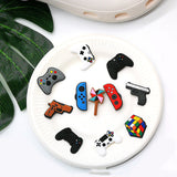 Casual Game Handle Hole Shoe Accessories PVC Soft Rubber Buckle
