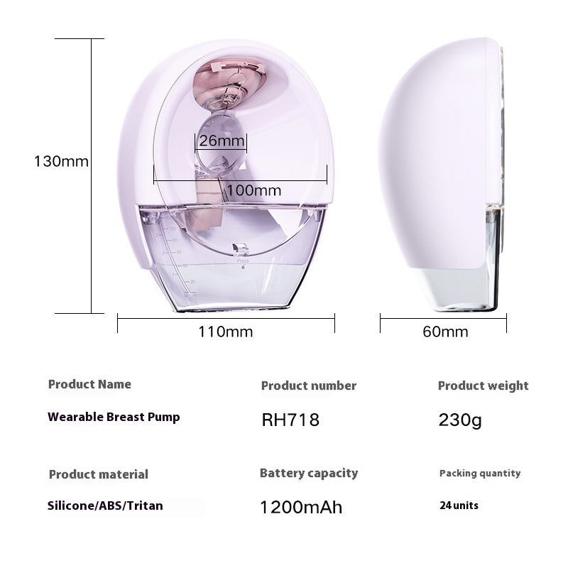 Wearable Nursing Device Integrated Hands-free
