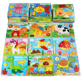 24 2-in-1 3D Scene Puzzles