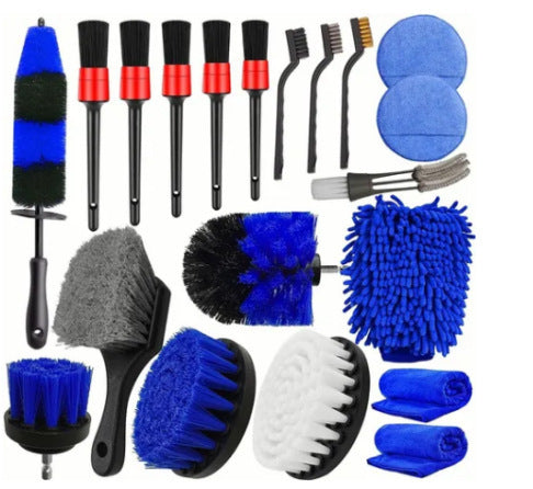 Factory Direct Sale Amazon Car Cleaning Suit Home Car Electric Drill Brush