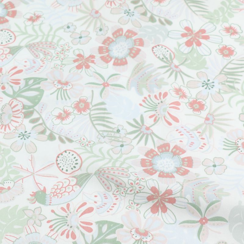235cm Wide Beautiful Flower Cotton Fabric