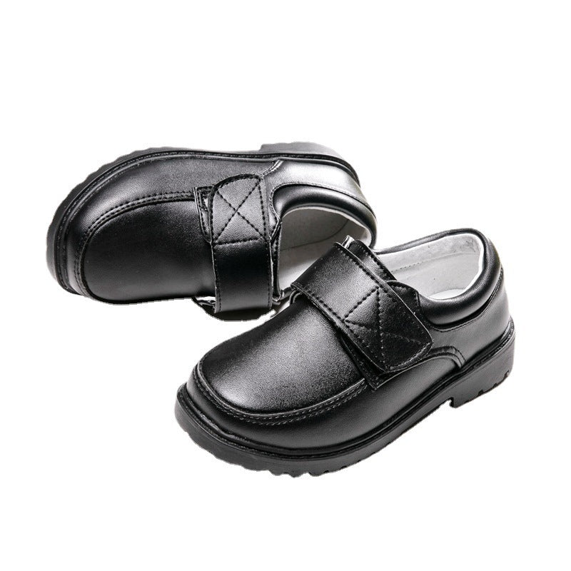 Писарон Black донишҷӯ Velcro пойафзол чарм Бритониё