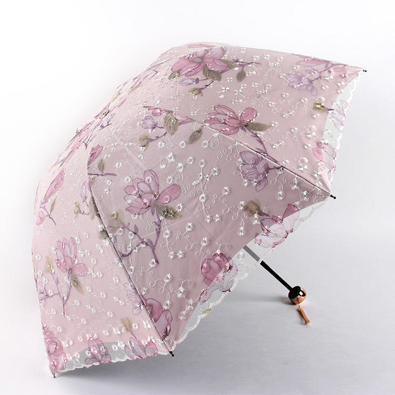 Дучандон тӯрӣ гулдӯзӣ чатр нигаҳдории чатр Sunshade