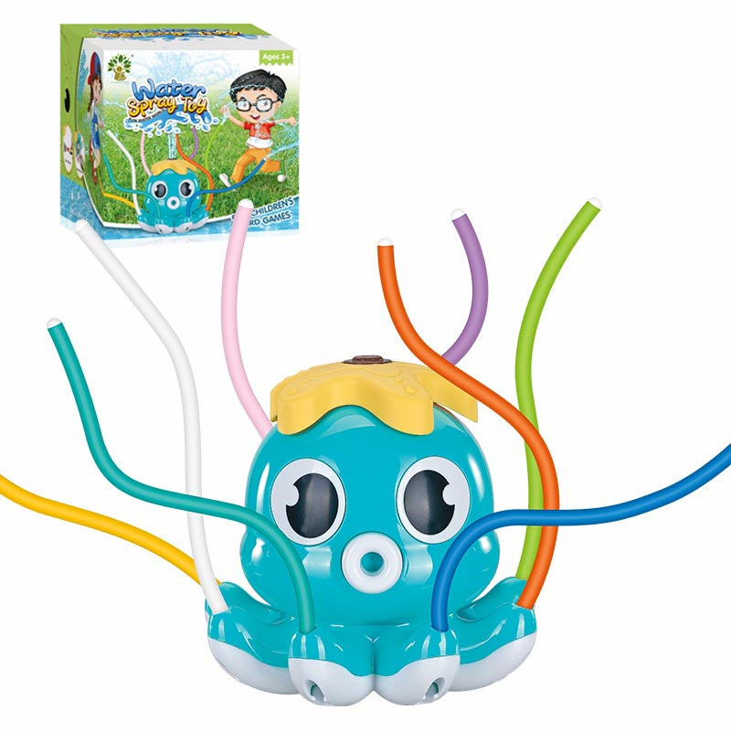 Outdoor Octopus Sprinkler Play Water Octopus Grass Sprinkler Toy