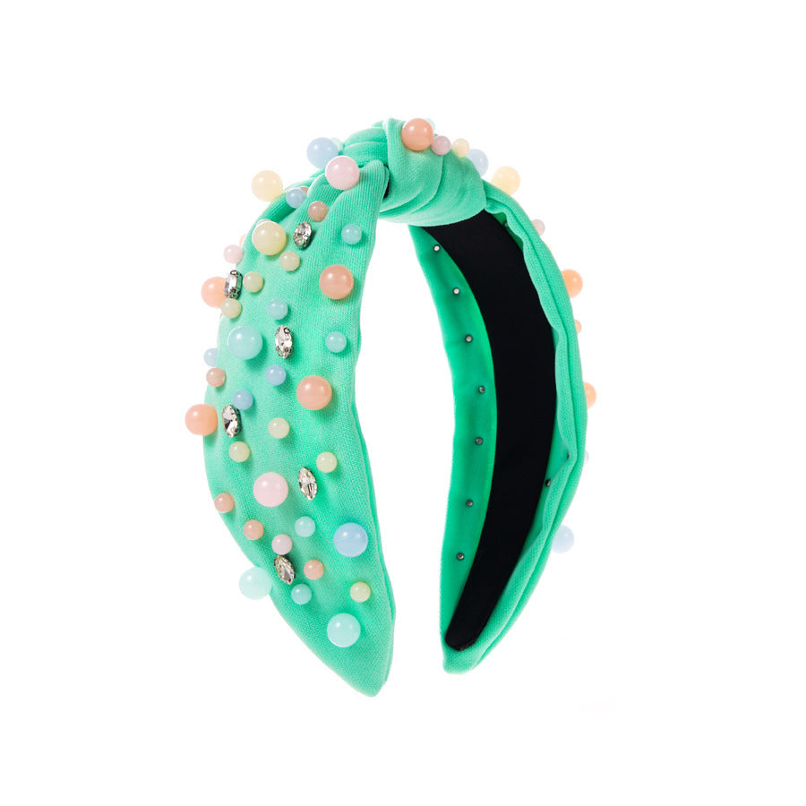 Fashion Candy Color Resin Beading Headband