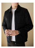 Puffer Lapel Casual Fleece-lined Warm Jacket