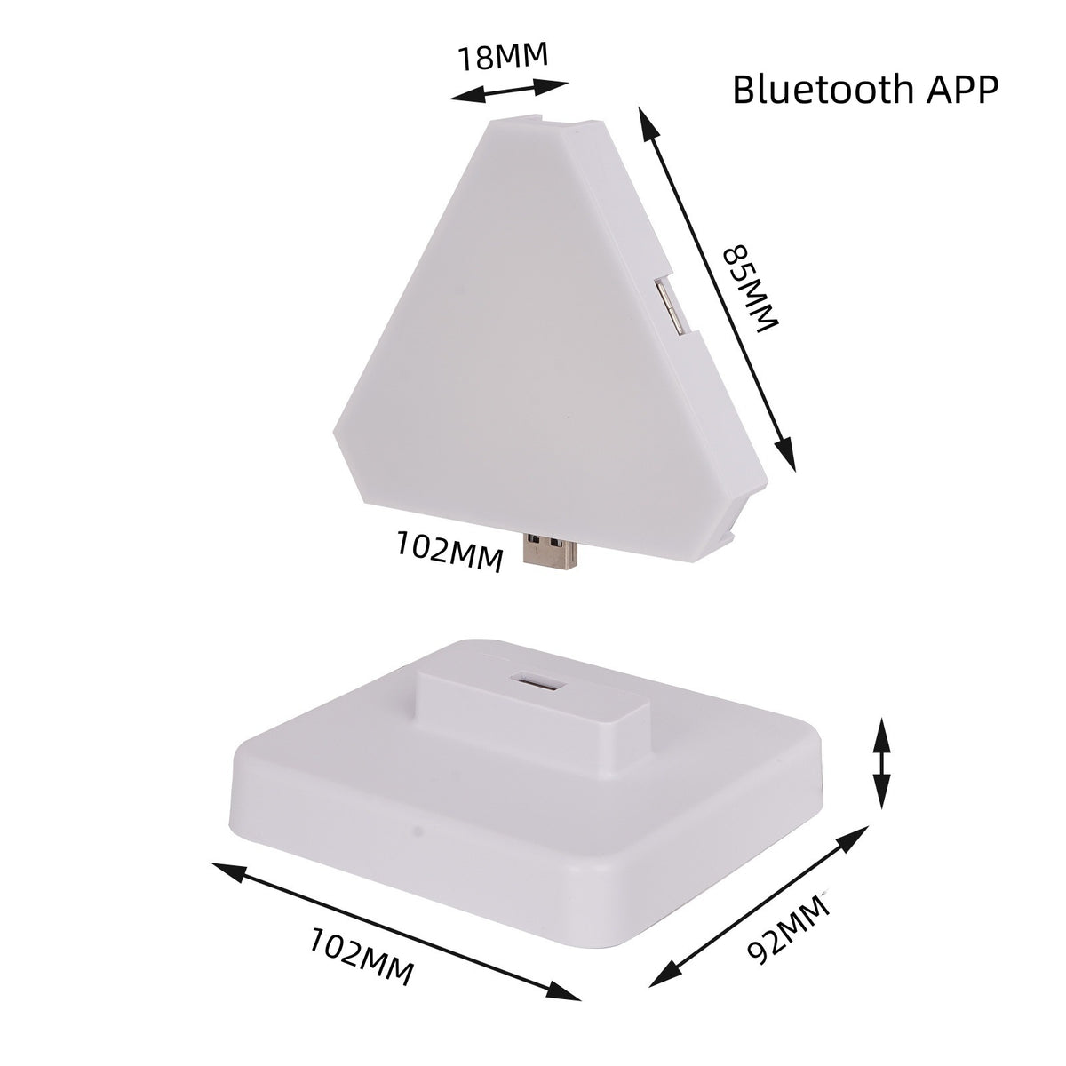 E-sports Games Ambience Light Three-side Quantum Lamp
