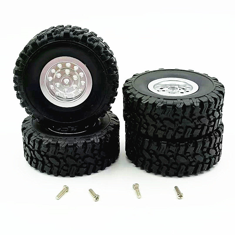 Metal Wheel Tire Upgrade Parts Remote Control Car Modified Parts Military Truck