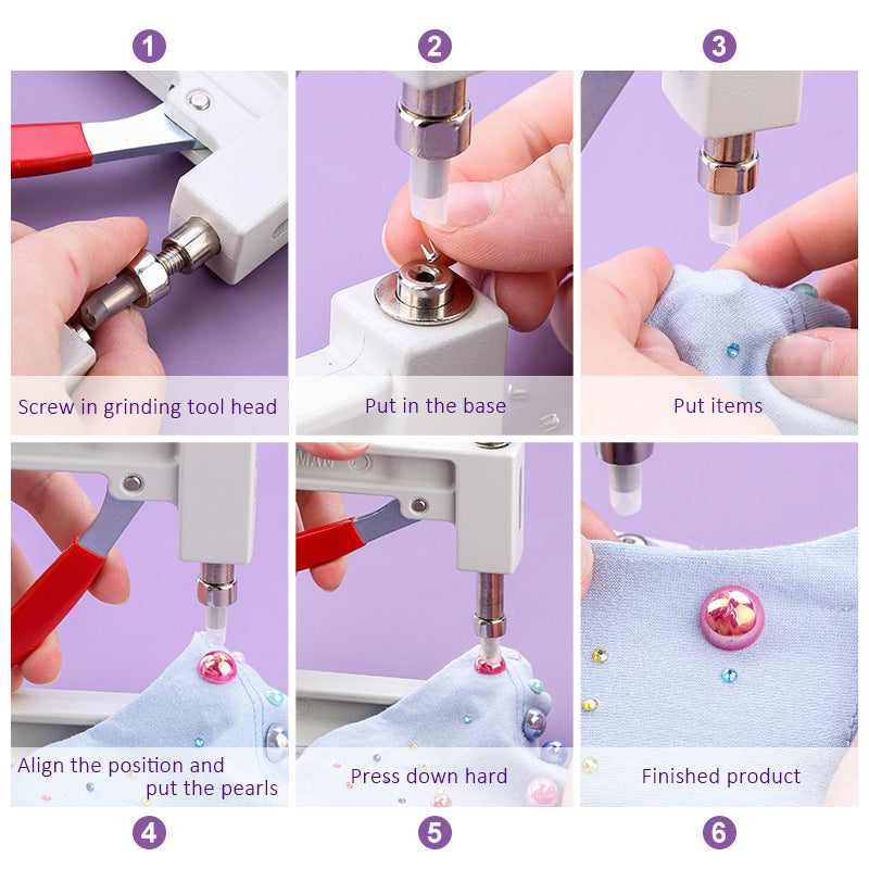 Jewelry Diy Accessories Beading Pearl Inlay Machine