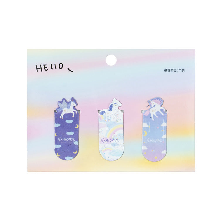 Keai Magnetic Bookmark Student Stationery