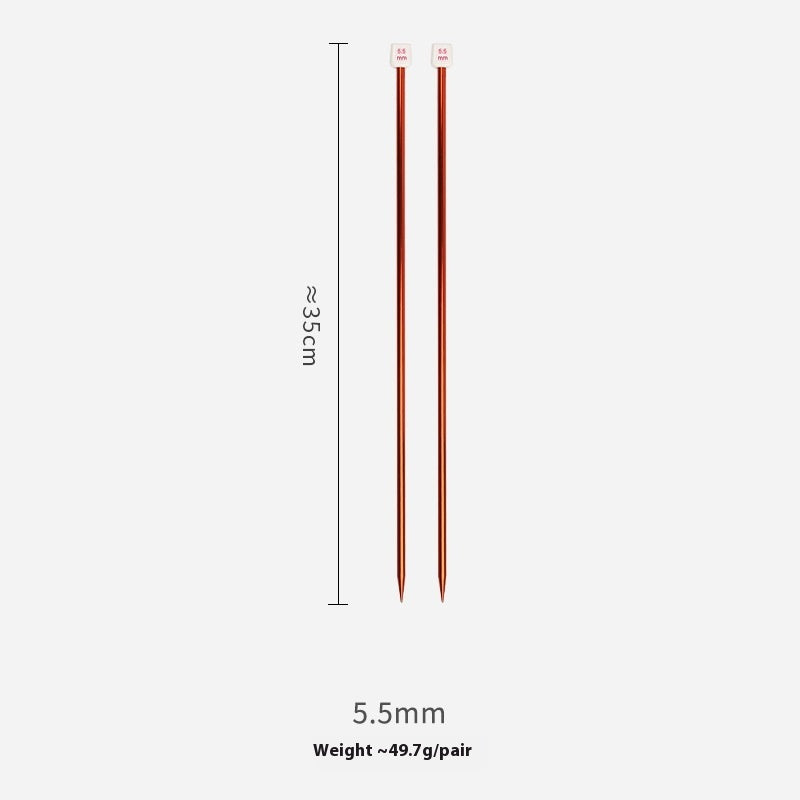 Knitting Tool Lengthened Crochet Hook Set Crochet With Cap
