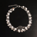 Fashion Leaf Simple Multi-layer Handmade Beading