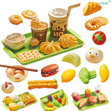 Kids Kitchen Toy Pretends Play Cooking Food Game Hamburger