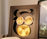 Hand And Foot Print Mud Hand And Foot Print Permanent Lanugo Souvenir Making Baby Full Moon Gift