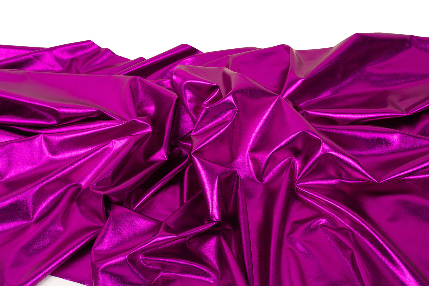 Spandex Gold Fabric With Glossy Surface Version With Elastic Ironing On All Four Sides