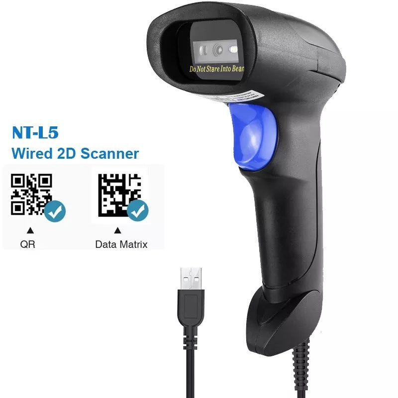 Wireless Bluetooth Payment QR Code Scanner