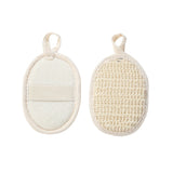 Household Luffa Points Linen Cotton Cleaning Sisal Bath Supplies Face Wiping Towel