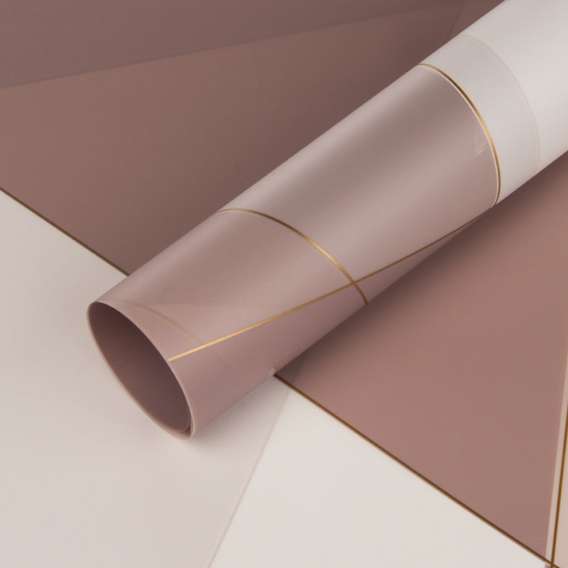 Korean-style Magnetic Line Flowers Gift Wrapping Paper Material