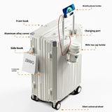 Multifunctional Anti-fall Luggage Thickened And Large-capacity Trolley Case