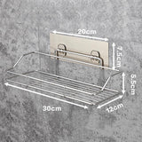 Stainless Steel Bathroom Rack Punch-free Kitchen