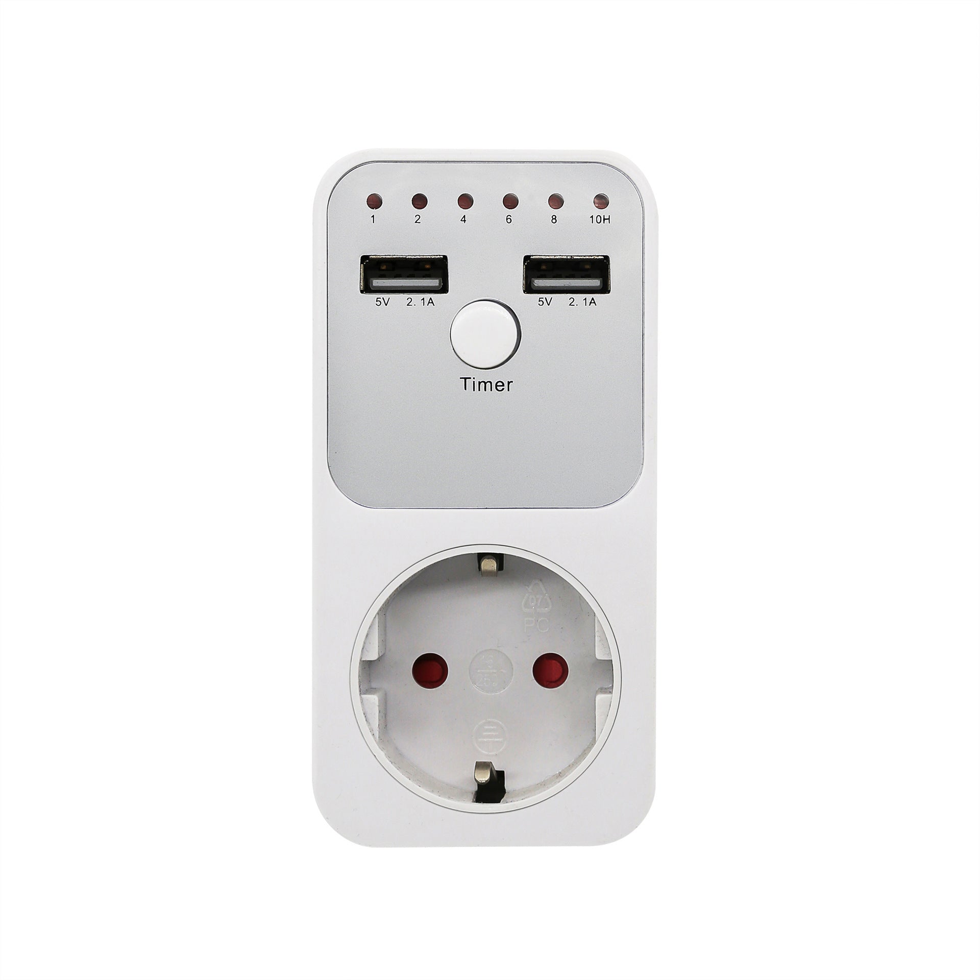 European Plug USB Countdown Socket