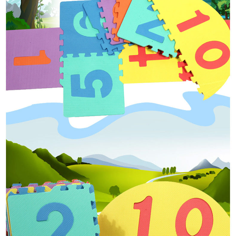 Eight-week Children's Digital Springboard Game Cushion Ring