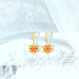 Pearl Bow Stud Earrings Women's High Sense