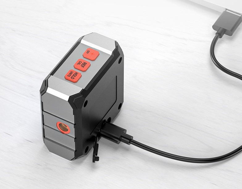 Longyun Laser Infrared Woodworking Steel Tape Measure Tool Box Ruler Meter Numerique