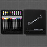 Repair Watch Hardware Tools Repair Watch Glasses Precision Cross And Straight Manual Screwdriver 10-piece Screwdriver