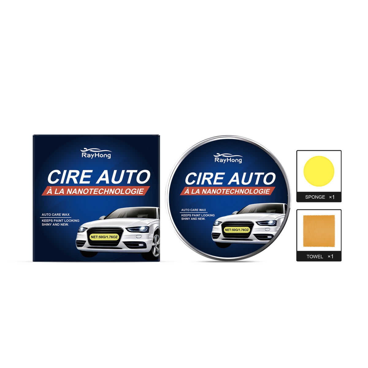 Car Care Wax Set
