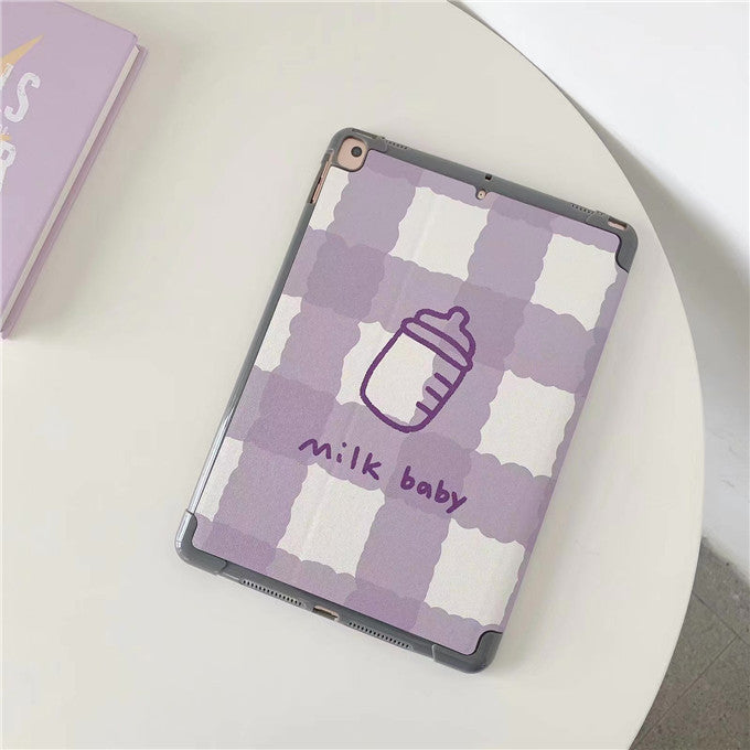 Compatible with Apple Protective Case Leather Case Tablet Soft Shell Mini
