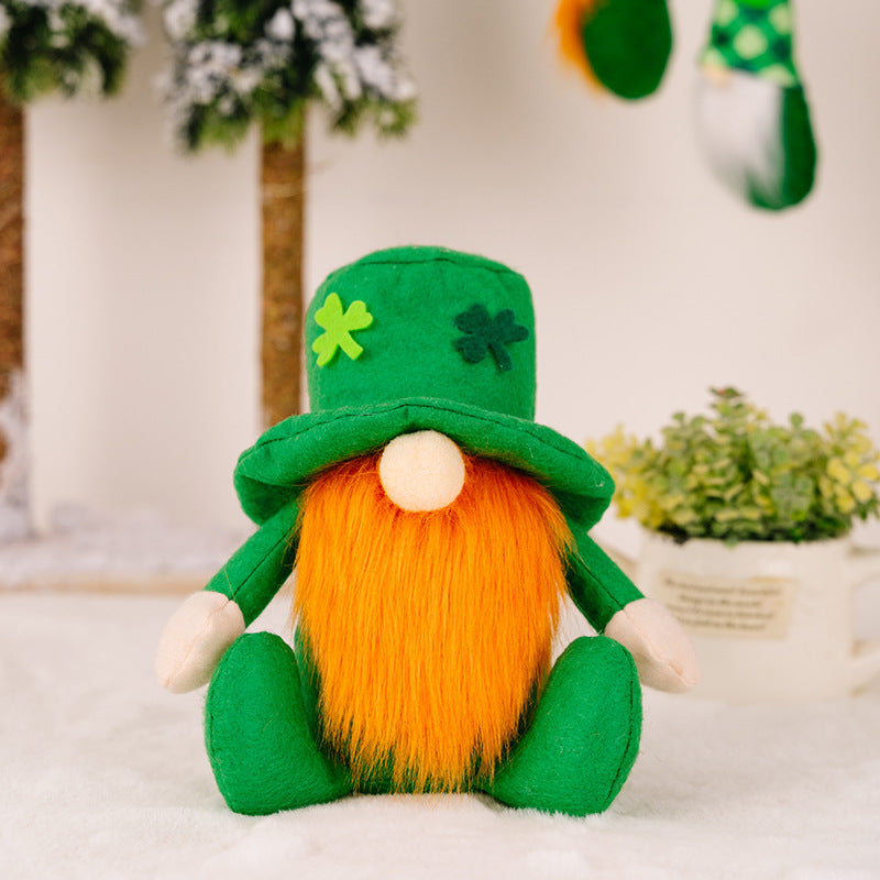 Rudolph Action Figure Green Doll Dwarf Ornament
