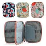 Double-layer Zipper Knitting Crochet  Sweater Needle Storage Bag