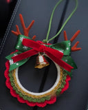 Christmas Festival Crochet Wool Knitting Handmade Diy Material Package