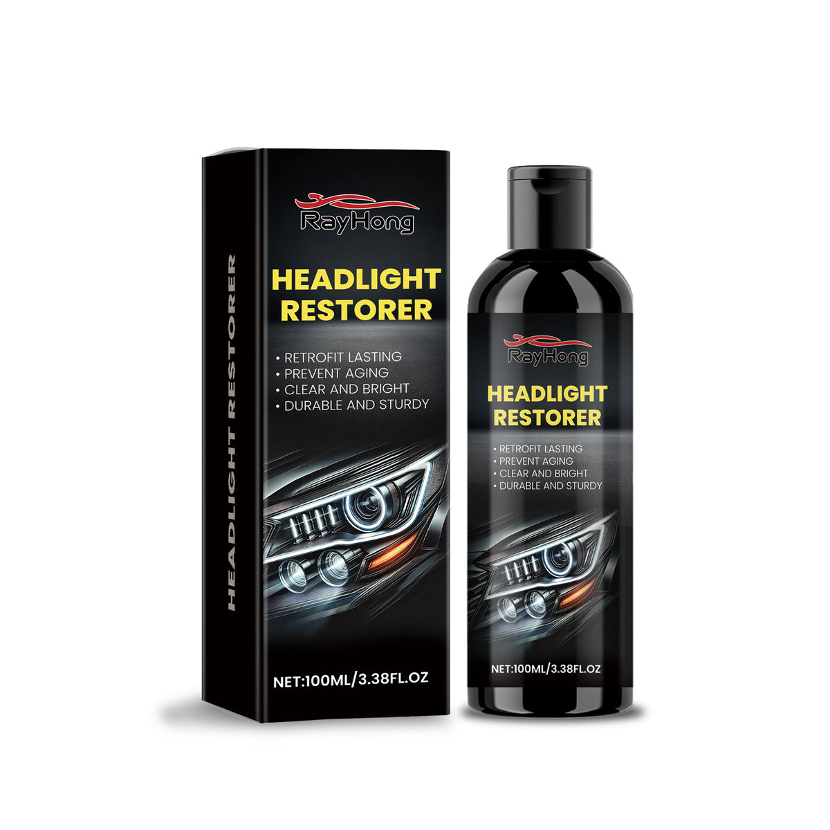 Car Headlight Care Brightening Cleaning Solution
