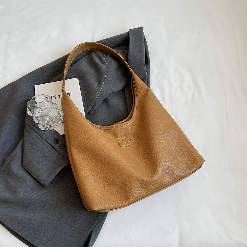 New Casual Soft Leather Large Capacity Women's Bag