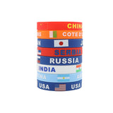France Paris Games Flag World Cup Flag Wrist Strap