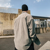 Рубашка мужская American Retro Corduroy Loose