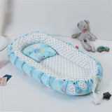 Change Pilch Baby Pillow Travel Crib Folding Removable Washable