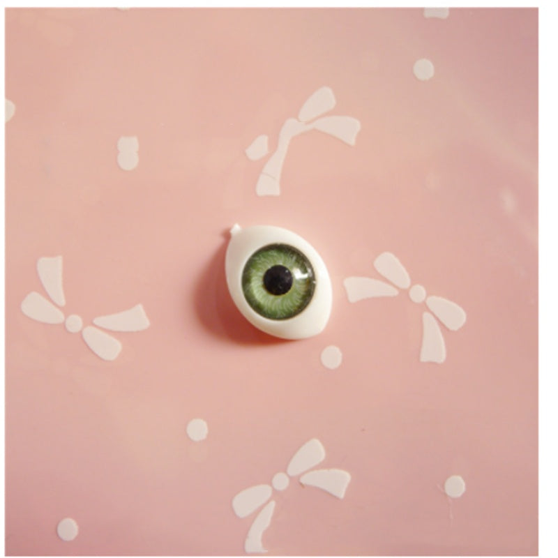 Boat-shaped Resin Eyeballs Toy Dolls DIY Accessories