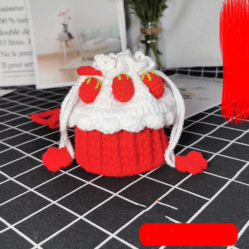 Hand Knitting To Make Crochet Diy Material Bag