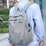 Men's Business Computer Reflective Backpack