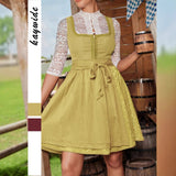Elegant Graceful Style Waist Stitching Women's Short Skirt Dress
