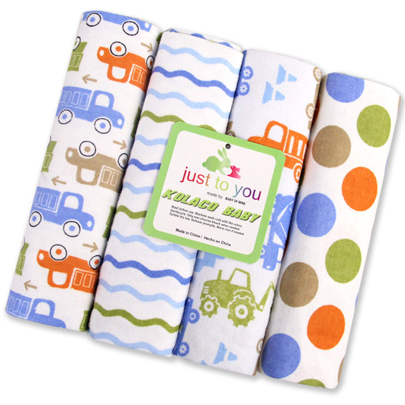 76X76PVC Flannel Baby Wrapping Blanket
