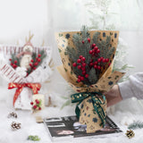 Christmas Flowers Gift Gifts Cake Candy Kraft Wrapping Paper