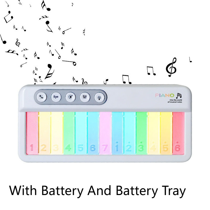 Rainbow Light Touch Screen Children's Electronic Keyboard Toy